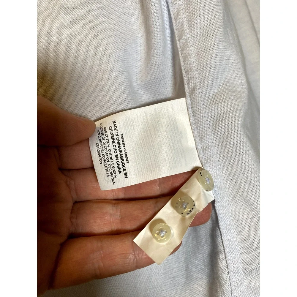 Riccardo‎ Tisci R.T. Nike Shirt NikeLab Oxford Button Up Shirt Size S